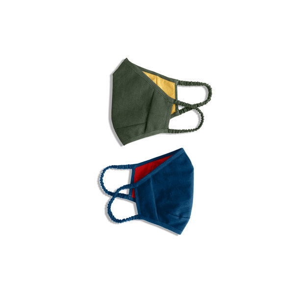 

Solid Loop Mask - Set of 2 for Kids