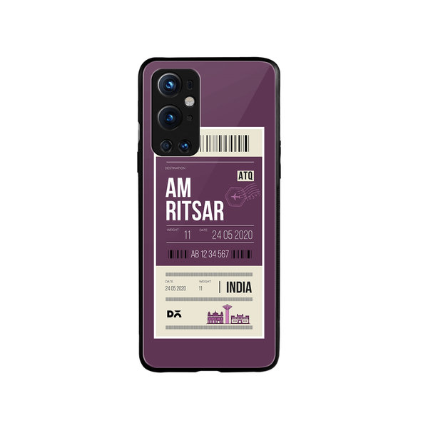 

DailyObjects Amritsar City Tag Glass Case Cover For OnePlus 9 Pro