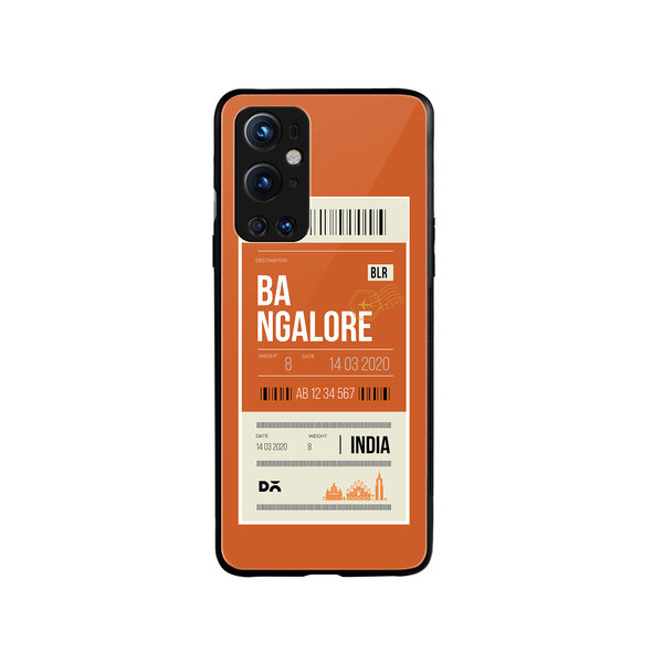 

DailyObjects Bangalore City Tag Glass Case Cover For OnePlus 9 Pro