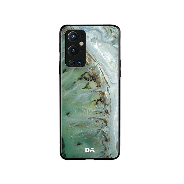DailyObjects Beach Marble Glass Case Cover For OnePlus 9 Pro