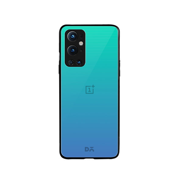 

DailyObjects Blue Ocean Gradient Glass Case Cover For OnePlus 9 Pro