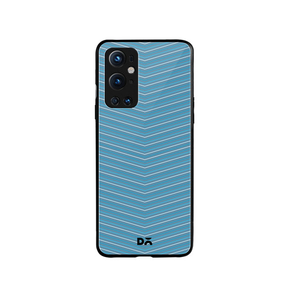 

DailyObjects Blueberry Broken Twills Glass Case Cover For OnePlus 9 Pro