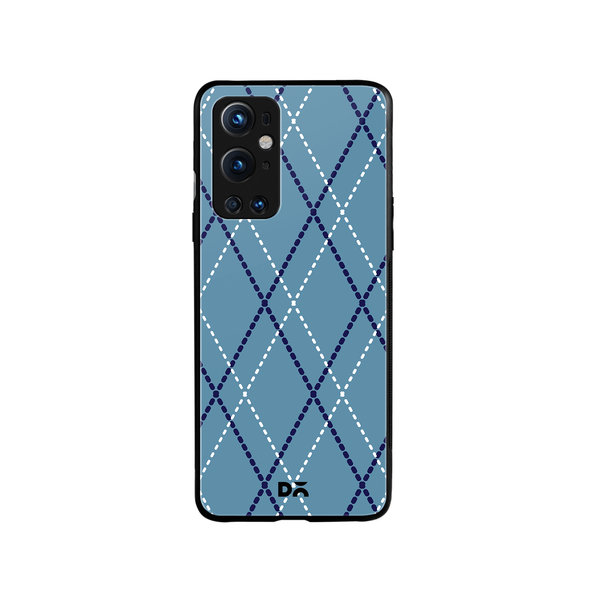 

DailyObjects Blueberry Diamond Rope Glass Case Cover For OnePlus 9 Pro