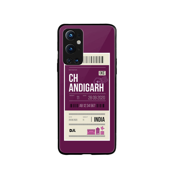 

DailyObjects Chandigarh City Tag Glass Case Cover For OnePlus 9 Pro