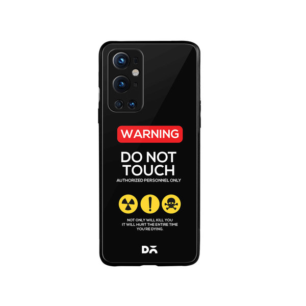 

DailyObjects Do Not Touch Glass Case Cover For OnePlus 9 Pro