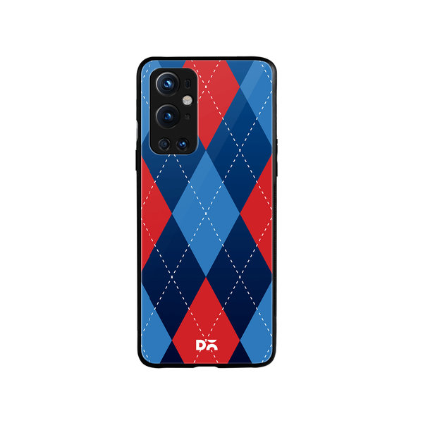 

DailyObjects Dual Diamond Nightfall Glass Case Cover For OnePlus 9 Pro