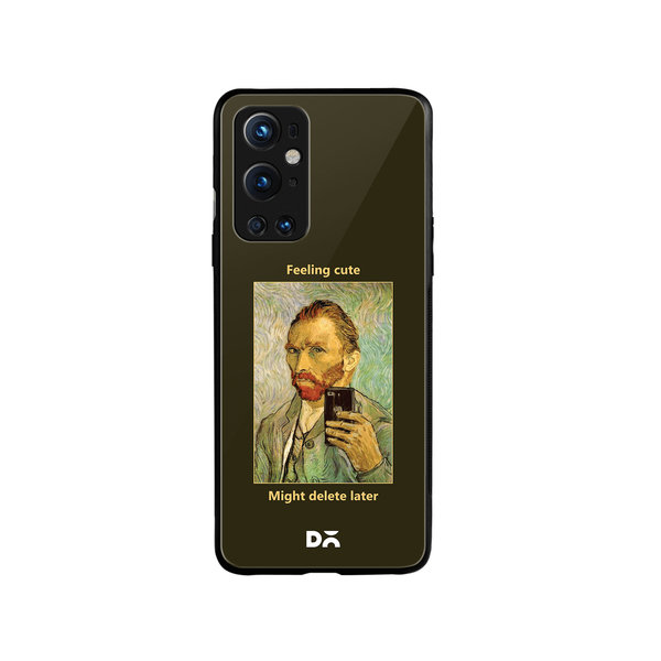 

DailyObjects Feeling Cute Glass Case Cover For OnePlus 9 Pro