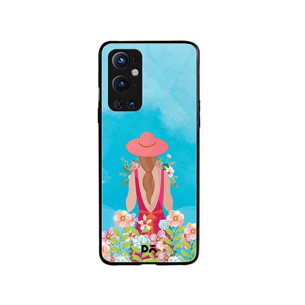 DailyObjects Flowerland Glass Case Cover For OnePlus 9 Pro
