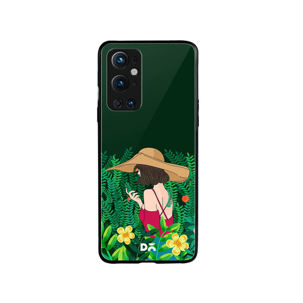 

DailyObjects Forest Girl Glass Case Cover For OnePlus 9 Pro