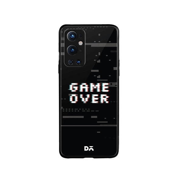 DailyObjects Game Over Glass Case Cover For OnePlus 9 Pro