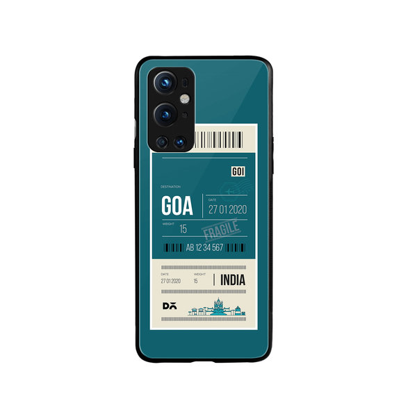 

DailyObjects Goa City Tag Glass Case Cover For OnePlus 9 Pro