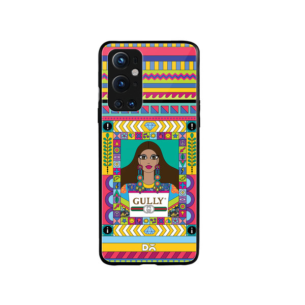 

DailyObjects Gully Gal Glass Case Cover For OnePlus 9 Pro