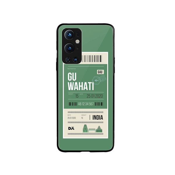 

DailyObjects Guwahati City Tag Glass Case Cover For OnePlus 9 Pro