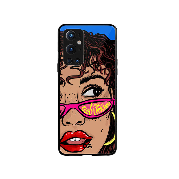 

DailyObjects Hey Good Looking Glass Case Cover For OnePlus 9 Pro
