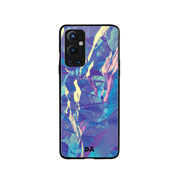 

DailyObjects Iceberg Holo Stone Glass Case Cover For OnePlus 9 Pro