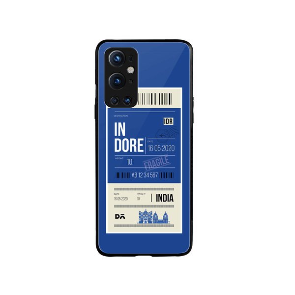 

DailyObjects Indore City Tag Glass Case Cover For OnePlus 9 Pro