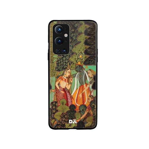 

DailyObjects Krishna Glass Case Cover For OnePlus 9 Pro
