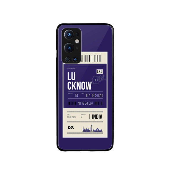 

DailyObjects Lucknow City Tag Glass Case Cover For OnePlus 9 Pro