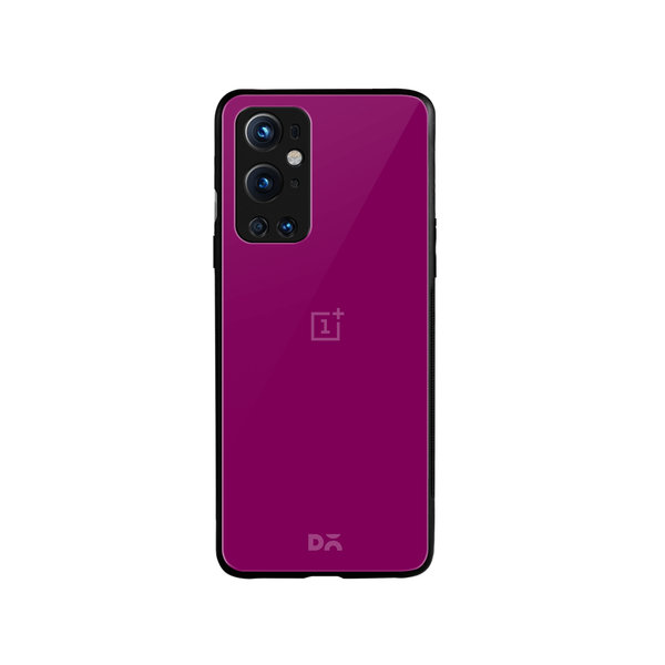 DailyObjects Magenta Glass Case Cover For OnePlus 9 Pro