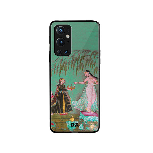 

DailyObjects Maids with Offerings Glass Case Cover For OnePlus 9 Pro