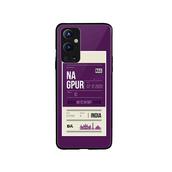 

DailyObjects Nagpur City Tag Glass Case Cover For OnePlus 9 Pro