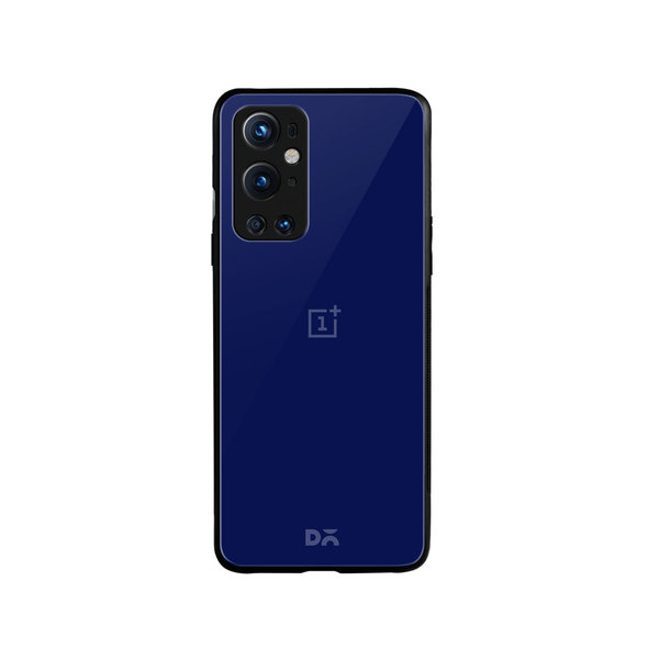 

DailyObjects Navy Blue Glass Case Cover For OnePlus 9 Pro