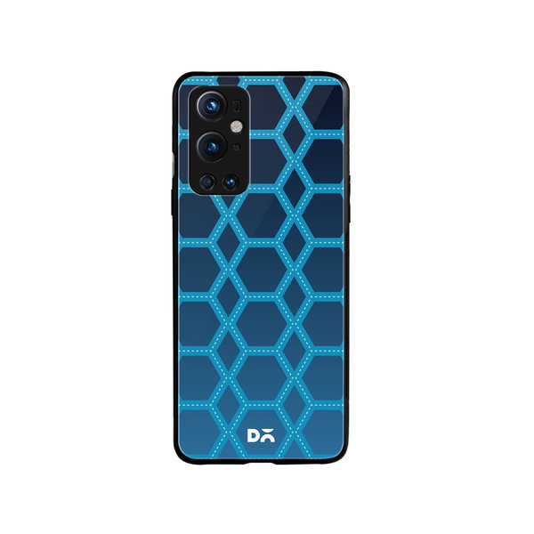

DailyObjects Nebula Honeycomb Glass Case Cover For OnePlus 9 Pro