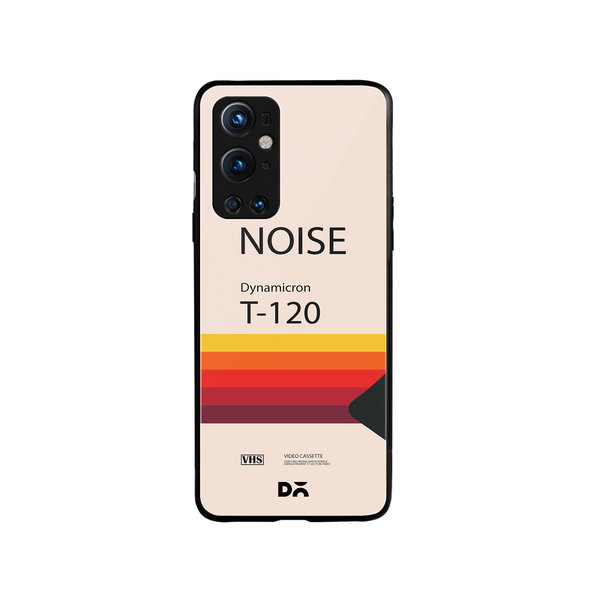 

DailyObjects Noise VHS Glass Case Cover For OnePlus 9 Pro