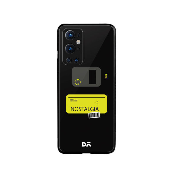 

DailyObjects Nostalgia BRB Glass Case Cover For OnePlus 9 Pro