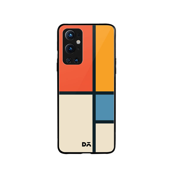 

DailyObjects Orange Window Glass Case Cover For OnePlus 9 Pro