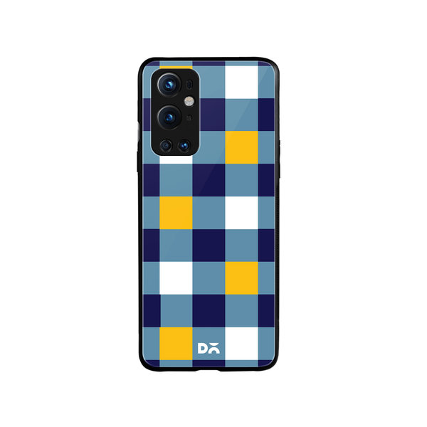 

DailyObjects Quartet Checks 1 Glass Case Cover For OnePlus 9 Pro