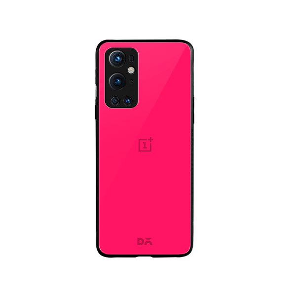 

DailyObjects Red Magenta Glass Case Cover For OnePlus 9 Pro
