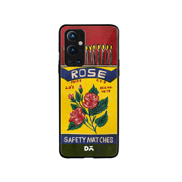 

DailyObjects Rose Matchbox Glass Case Cover For OnePlus 9 Pro