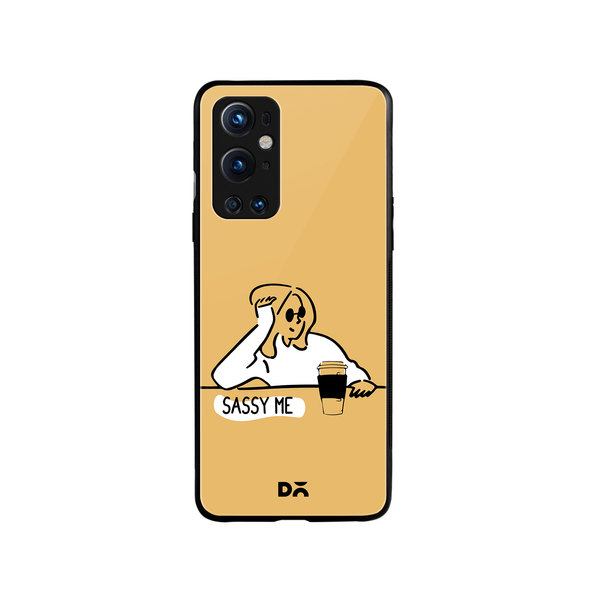 

DailyObjects Sassy Me Glass Case Cover For OnePlus 9 Pro