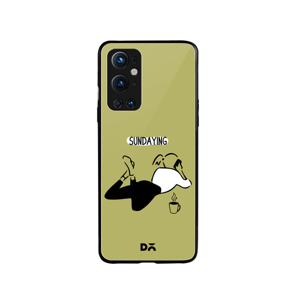 

DailyObjects Sundaying Glass Case Cover For OnePlus 9 Pro