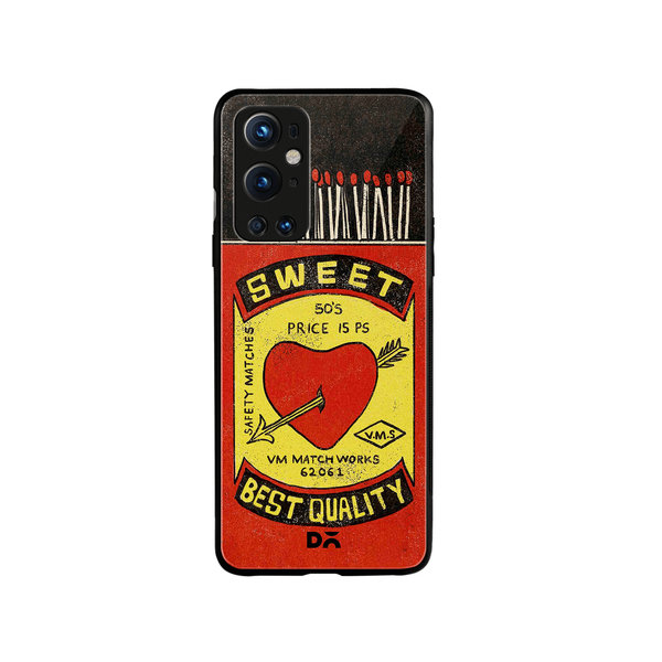 

DailyObjects Sweet Matchbox Glass Case Cover For OnePlus 9 Pro
