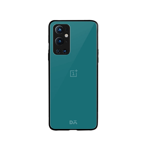 

DailyObjects Teal Blue Glass Case Cover For OnePlus 9 Pro