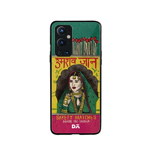 

DailyObjects Umrao Jaan Matchbox Glass Case Cover For OnePlus 9 Pro