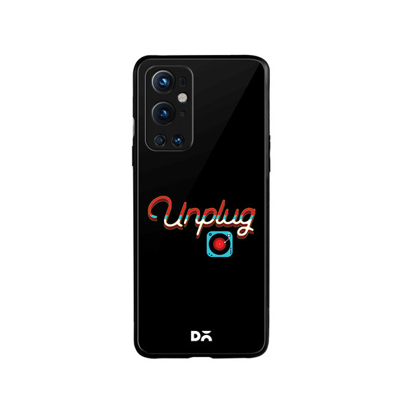 

DailyObjects Unplug Tunes Glass Case Cover For OnePlus 9 Pro