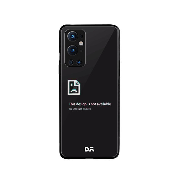 

DailyObjects Wallpaper Unavailable Glass Case Cover For OnePlus 9 Pro