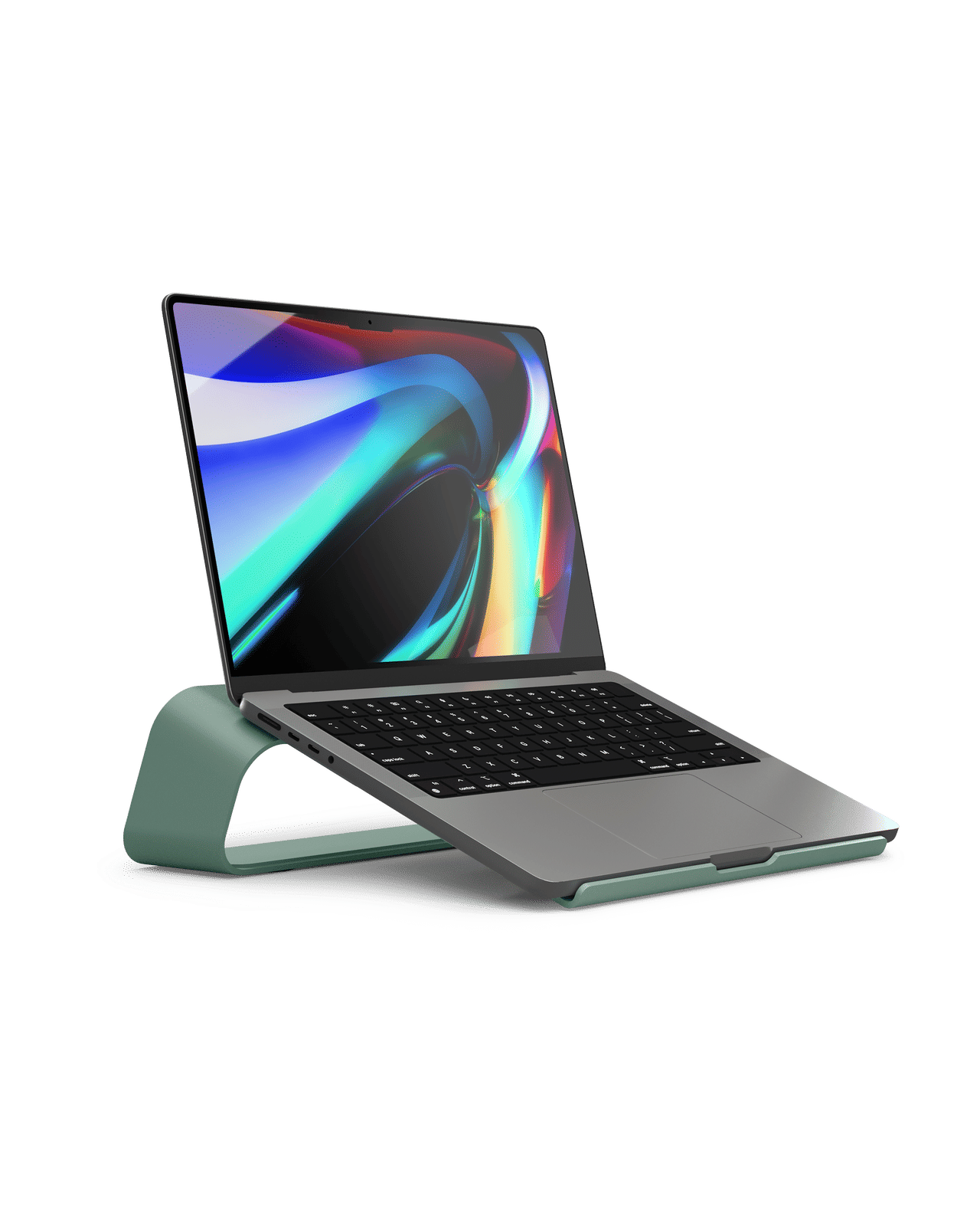 Arete Laptop Stand - Green