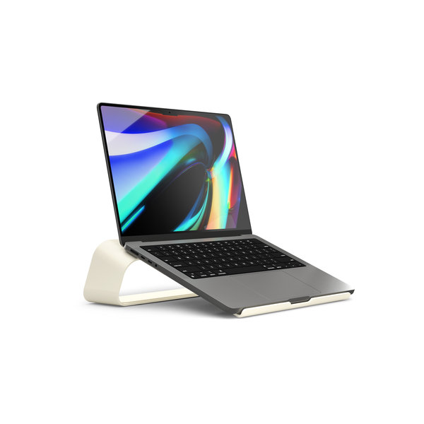 

Arete Laptop Stand - Ivory