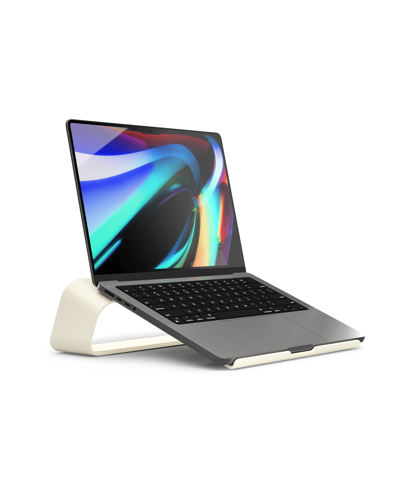 Arete Laptop Stand - Ivory