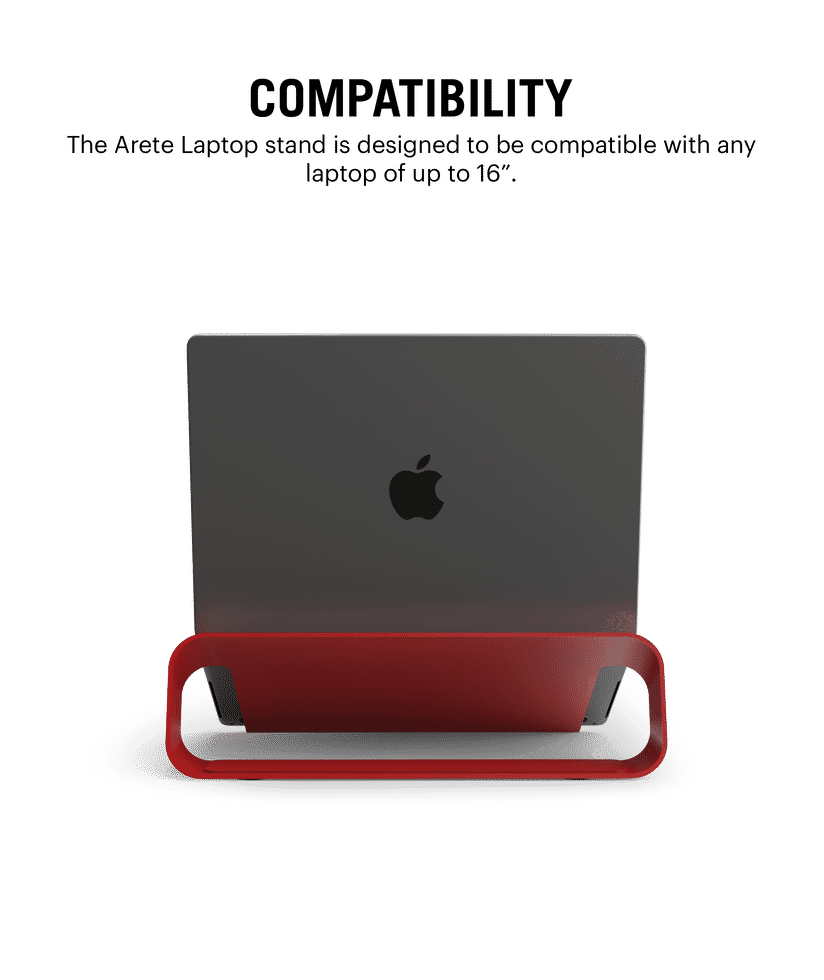 Arete Laptop Stand - (Red) Buy At DailyObjects