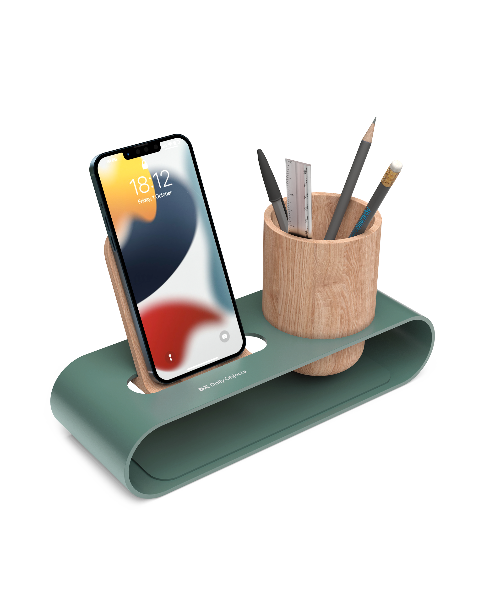Cirque Phone and Pen Stand  Green Buy At DailyObjects