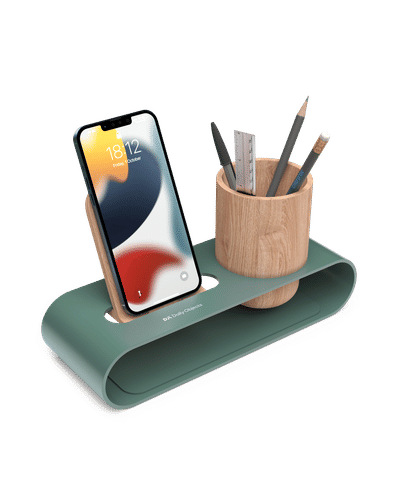 Cirque Phone and Pen Stand - (Green)