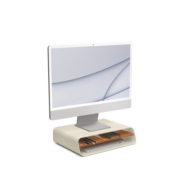 

Mesa Monitor Stand - Ivory