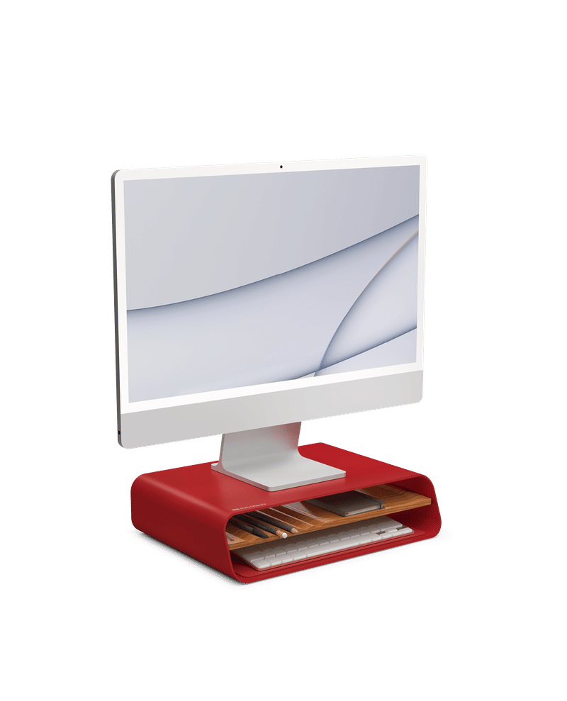 Mesa Monitor Stand - Red