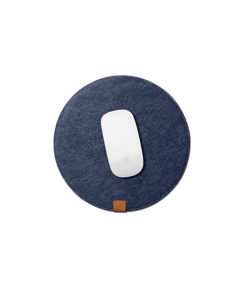 Orb Felt Duo Mouse Pad (Blue) Buy At DailyObjects