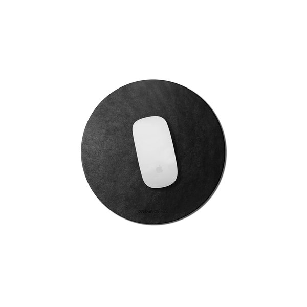 

Orb Vegan Leather Mouse Pad (Black)